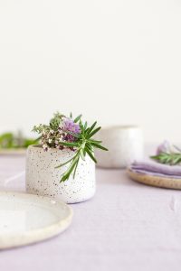 Urban Jungle Bloggers | planty table setting | photo: Sabine Wittig