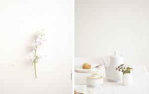 Frühstück in weiß und gold | Styling und Fotos: Sabine Wittig