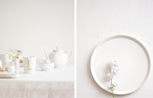 Frühstück in weiß und gold | Styling und Fotos: Sabine Wittig