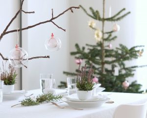 Tischdeko Weihnachten 2017 | Foto: Sabine Wittig